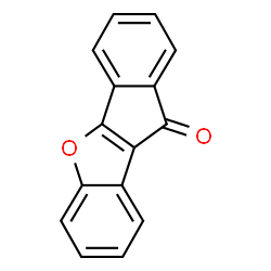 ChemSpider 2D Image | 10H-Benzo[b]indeno[2,1-d]furan-10-one | C15H8O2