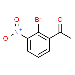 ChemSpider 2D Image | 1-(2-Bromo-3-nitrophenyl)ethanone | C8H6BrNO3