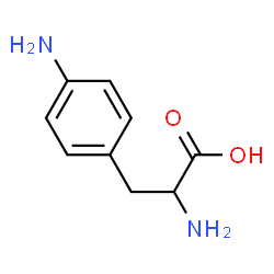 ChemSpider 2D Image | 4-Amino-DL-phenylalanine | C9H12N2O2