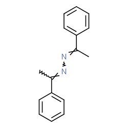ChemSpider 2D Image | ACETOPHENONE AZINE | C16H16N2