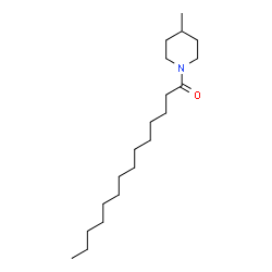 ChemSpider 2D Image | 1-(4-Methyl-1-piperidinyl)-1-tetradecanone | C20H39NO
