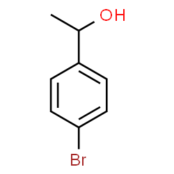ChemSpider 2D Image | 1-(4-Bromophenyl)ethanol | C8H9BrO
