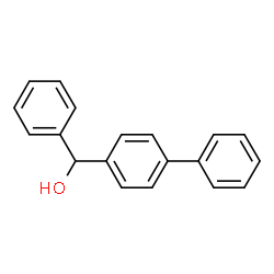 ChemSpider 2D Image | 4-Biphenylyl(phenyl)methanol | C19H16O