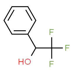 ChemSpider 2D Image | 1-PHENYL-2,2,2-TRIFLUOROETHANOL | C8H7F3O
