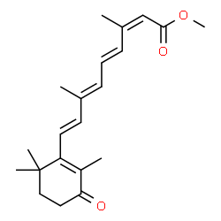ChemSpider 2D Image | (13cis)-O~15~-Methyl-4-oxoretinoic acid | C21H28O3