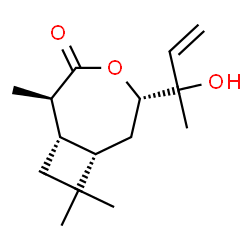 ChemSpider 2D Image | Hebelophyllene E | C15H24O3
