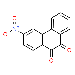 ChemSpider 2D Image | 3-Nitro-9,10-phenanthrenedione | C14H7NO4
