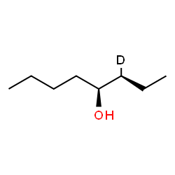 ChemSpider 2D Image | (3S,4S)-4-(3-~2~H_1_)Octanol | C8H17DO
