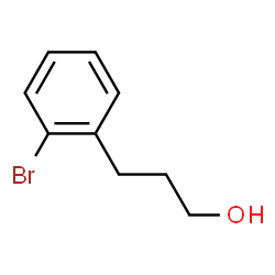 ChemSpider 2D Image | 3-(2-Bromophenyl)-1-propanol | C9H11BrO