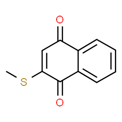 ChemSpider 2D Image | 1,4-Naphthoquinone, 2- (methylthio)- | C11H8O2S