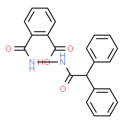 ChemSpider 2D Image | 2-{[2-(Diphenylacetyl)hydrazino]carbonyl}benzoic acid | C22H18N2O4