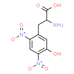 ChemSpider 2D Image | 3-Hydroxy-4,6-dinitrophenylalanine | C9H9N3O7
