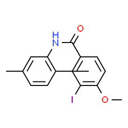 ChemSpider 2D Image | N-(2,5-Dimethylphenyl)-3-iodo-4-methoxybenzamide | C16H16INO2