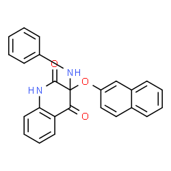 ChemSpider 2D Image | 2-{[(2-Naphthyloxy)acetyl]amino}-N-phenylbenzamide | C25H20N2O3