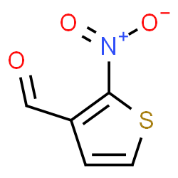 ChemSpider 2D Image | 2-Nitro-3-thiophenecarbaldehyde | C5H3NO3S