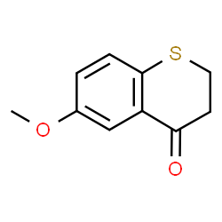 ChemSpider 2D Image | 6-methoxythiochroman-4-one | C10H10O2S