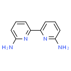 ChemSpider 2D Image | 2,2'-Bipyridine-6,6'-diamine | C10H10N4