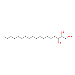 ChemSpider 2D Image | (2R,3R)-1,2,3-Octadecanetriol | C18H38O3