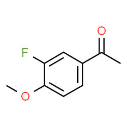 ChemSpider 2D Image | 3′-Fluoro-4′-methoxyacetophenone | C9H9FO2