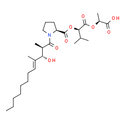 ChemSpider 2D Image | Tumonoic acid C | C27H45NO8
