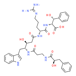 ChemSpider 2D Image | kasumigamide | C40H50N8O9