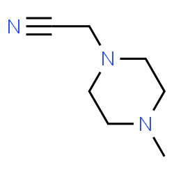 ChemSpider 2D Image | 1-(4-Methylpiperazine)acetonitrile | C7H13N3