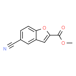 ChemSpider 2D Image | Methyl 5-cyano-2-benzofurancarboxylate | C11H7NO3