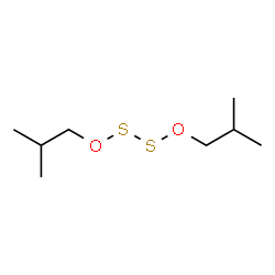 ChemSpider 2D Image | 1-[(Isobutoxydisulfanyl)oxy]-2-methylpropane | C8H18O2S2
