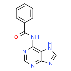 ChemSpider 2D Image | 6-Benzamidopurine | C12H9N5O