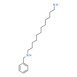 ChemSpider 2D Image | N-Benzyl-1,12-dodecanediamine | C19H34N2