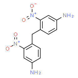 ChemSpider 2D Image | 4,4'-Methylenebis(3-nitroaniline) | C13H12N4O4