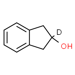 ChemSpider 2D Image | 2-(2-~2~H)Indanol | C9H9DO