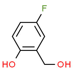 ChemSpider 2D Image | 4-Fluoro-2-(hydroxymethyl)phenol | C7H7FO2