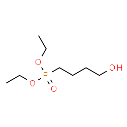 ChemSpider 2D Image | Diethyl (4-hydroxybutyl)phosphonate | C8H19O4P