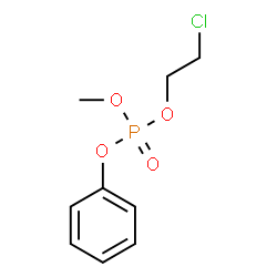 ChemSpider 2D Image | 2-Chloroethyl methyl phenyl phosphate | C9H12ClO4P