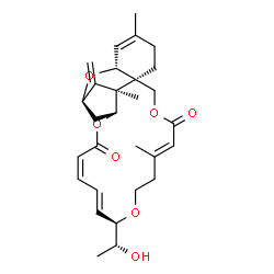 ChemSpider 2D Image | 12,13-deoxyroridin E | C29H38O7