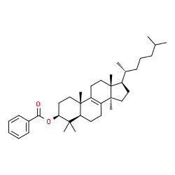 ChemSpider 2D Image | (3beta)-Lanost-8-en-3-yl benzoate | C37H56O2