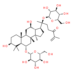 ChemSpider 2D Image | Vinaginsenoside R25 | C42H70O15
