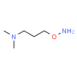 ChemSpider 2D Image | O-(3-dimethylaminopropyl)hydroxylamine | C5H14N2O