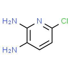 ChemSpider 2D Image | 2,3-diamino-6-chloropyridine | C5H6ClN3