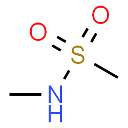 ChemSpider 2D Image | N-Methylmethanesulfonamide | C2H7NO2S