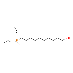 ChemSpider 2D Image | Diethyl (10-hydroxydecyl)phosphonate | C14H31O4P