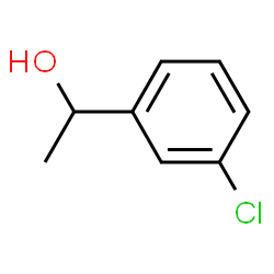 ChemSpider 2D Image | 1-(3-Chlorophenyl)ethanol | C8H9ClO