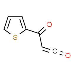 ChemSpider 2D Image | 3-(2-Thienyl)-1-propene-1,3-dione | C7H4O2S