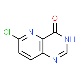 ChemSpider 2D Image | 6-Chloropyrido[3,2-d]pyrimidin-4(1H)-one | C7H4ClN3O
