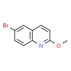 ChemSpider 2D Image | 6-Bromo-2-methoxyquinoline | C10H8BrNO