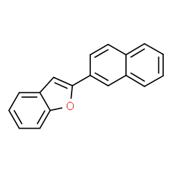ChemSpider 2D Image | 2-(2-Naphthyl)-1-benzofuran | C18H12O
