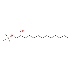 ChemSpider 2D Image | 1-[(Trimethylsilyl)oxy]-2-tridecanol | C16H36O2Si
