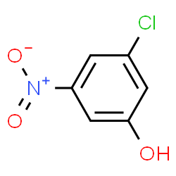 ChemSpider 2D Image | 3-Chloro-5-nitrophenol | C6H4ClNO3