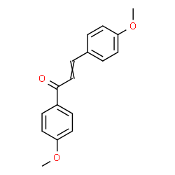 ChemSpider 2D Image | 1,3-Bis(4-methoxyphenyl)-2-propen-1-one | C17H16O3